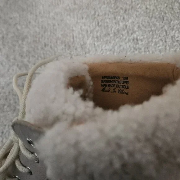 Donald J. Pilner Real Fur Suede Boots - Size 10 - Picture 4 of 6